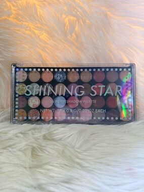 36-Color Eyeshadow Palette — Warm Pinks & Neutrals